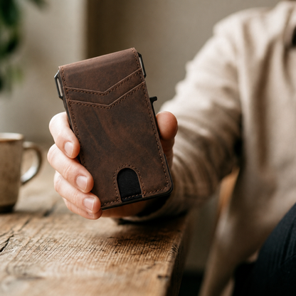 Adersene MagVault® Minimalist Wallet - Maximum Capacity. Minimal Footprint.