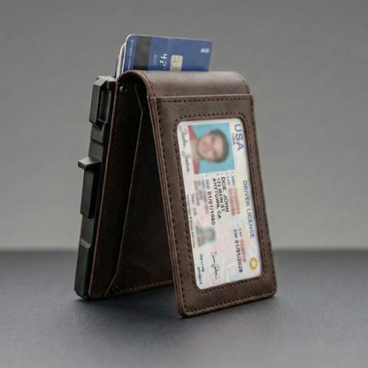 Adersene MagVault® Minimalist Wallet - Maximum Capacity. Minimal Footprint.