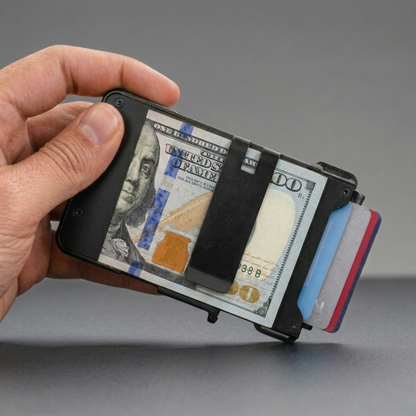 Adersene MagVault® Minimalist Wallet - Maximum Capacity. Minimal Footprint.