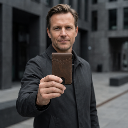Adersene MagVault® Minimalist Wallet - Maximum Capacity. Minimal Footprint.