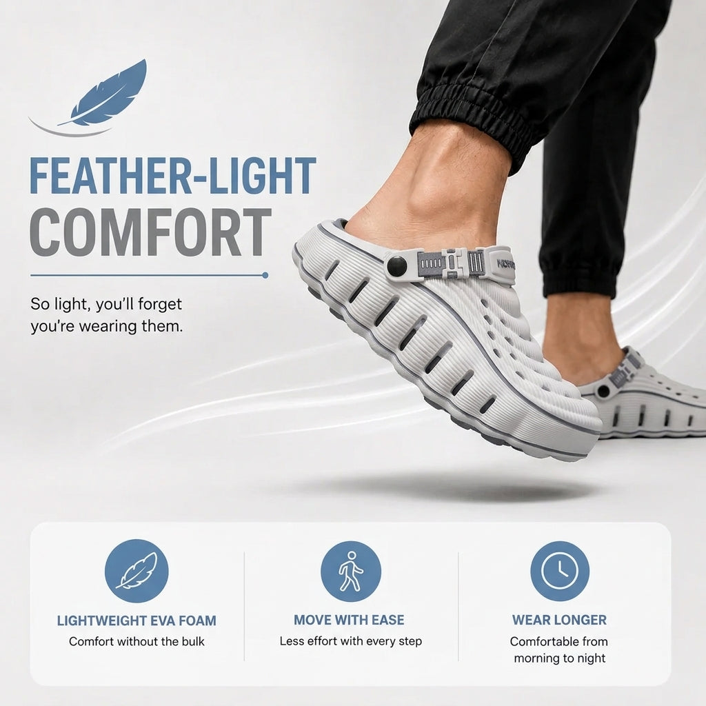 ANDERSENE™  Cloud Walk Men's Clogs